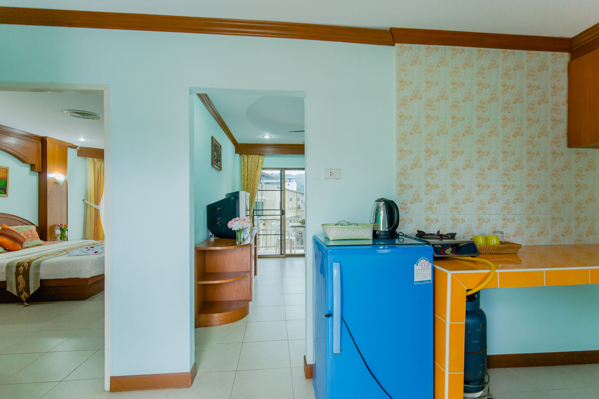 Rk Guesthouse Patong Esterno foto